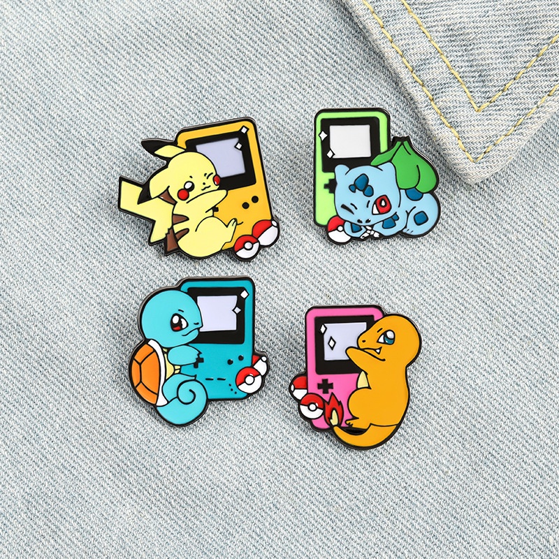 Broche Decorativo Pokemon Fofo Dos Desenhos Animados | Shopee Brasil