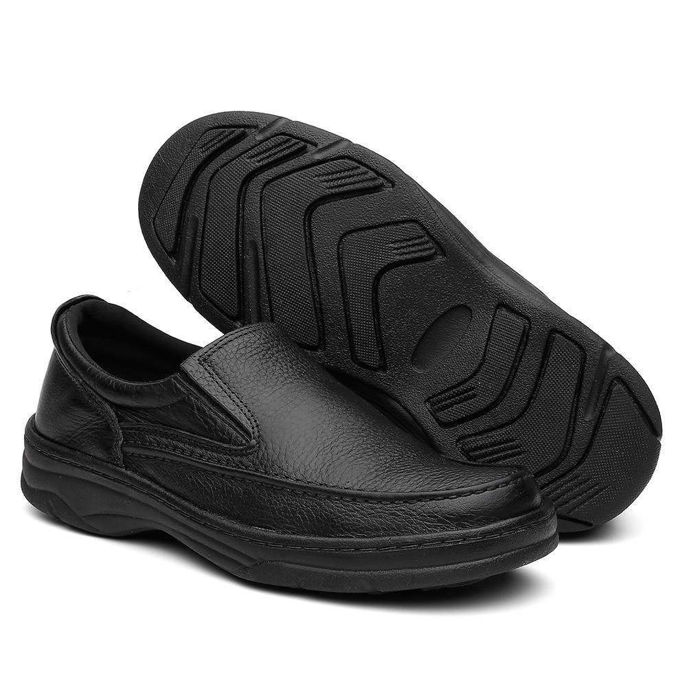 Tenis Ortopedico Masculino Preto Sapato Masculino MICHAEL Natural Step