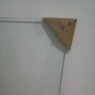 cantoneira de papelão de 8/10mm 150 unidades MONTADA PRONTA PARA USO