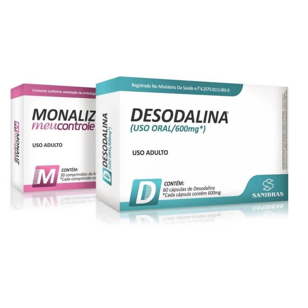 Kit Emagrecedor Desodalina + Monaliz - Meu Controle