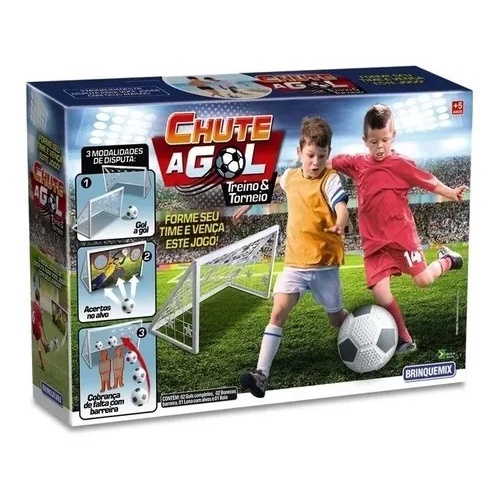 Mini Jogo de Futebol Infantil Tipo Pinball Gol A Gol Para 2 Jogadores - CIE  - Chute a Gol Infantil - Magazine Luiza