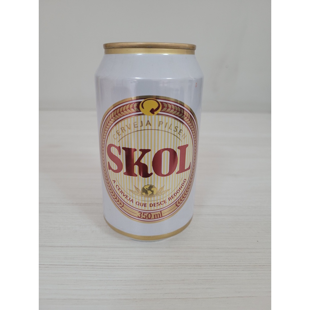 lata coleção cerveja Skol - 350ml | Shopee Brasil
