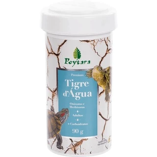 Raçao Tartaruga Tigre dagua 90g Poytara
