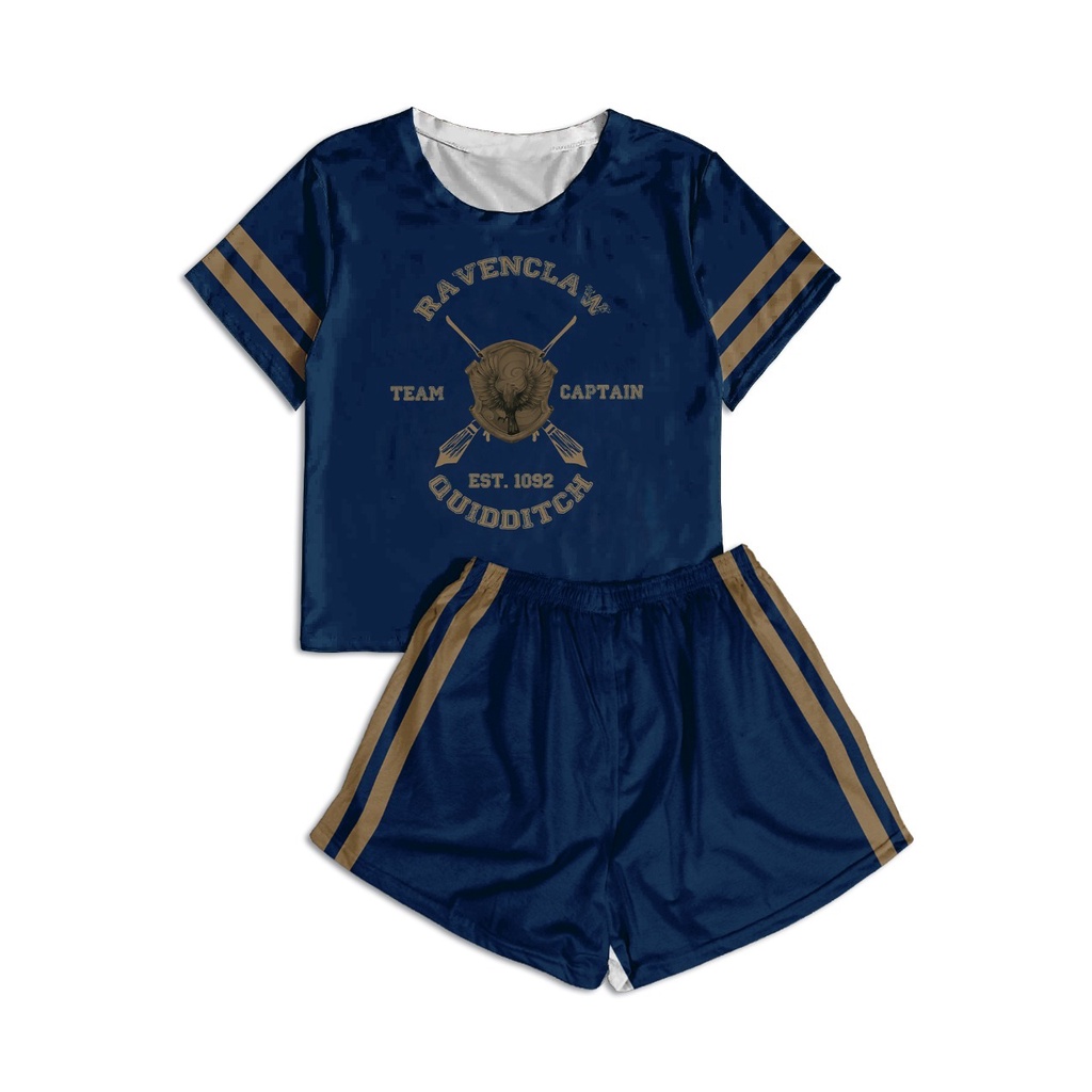 Baby Doll Adulto Uniforme De Quadribol Corvinal azul marinho