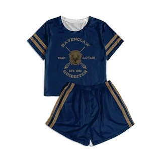 Baby Doll Adulto Uniforme De Quadribol Corvinal azul marinho