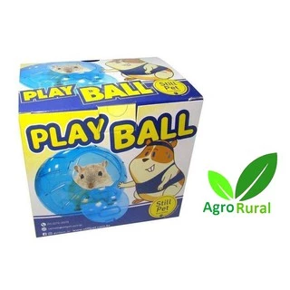 Bola Para Hamster. Hamster Ball. Play Ball Com Dupla Função. Uso Fixa Ou Solta.
