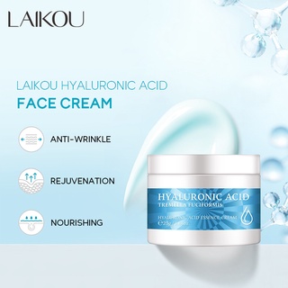 Laikou Creme Facial Ácido Hialurônico Levantamento Firmador Hidratante Reduzir Rugas 25g