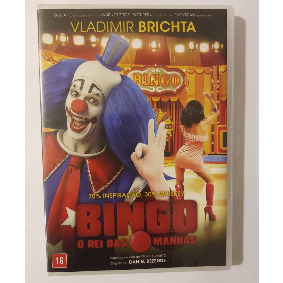 Dvd bingo o rei das manhãs - Globo Filmes - Filmes