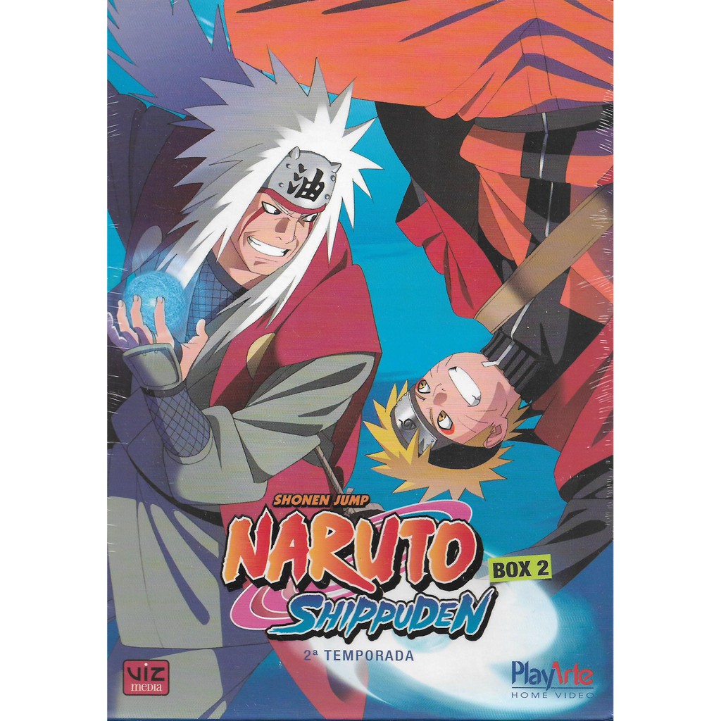 Dvd Box - Naruto Shippuden - Segunda Temporada - Box 1 (5 Discos) em  Promoção na Americanas