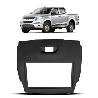 Moldura Central Painel S10 Trailblazer Dvd 2 Din Multimidia