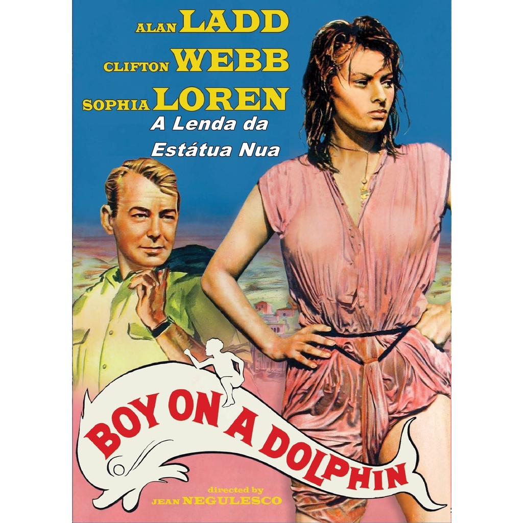 Sophia Loren - A Lenda da Estátua Nua (Boy on a Dolphin) 1957 | Shopee  Brasil