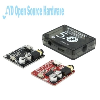 Bluetooth Audio Receiver board Mini Bluetooth 5.0 audio amplifier card Placa De Decodificador Receptor amplifier module De Áudio BT5.0 PRO MP3 Lossless Decodificador Player Sem Fio Módulo Amplificador De Música Estéreo Com Caso 3.7-5V Decoder Board Wirele