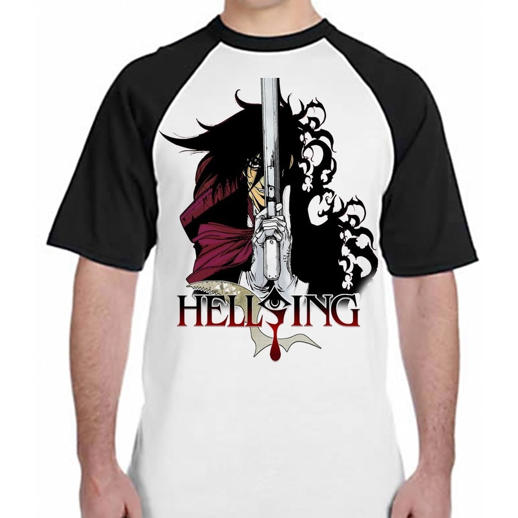 Camiseta Hellsing Alucard Anime Mangá | Shopee Brasil