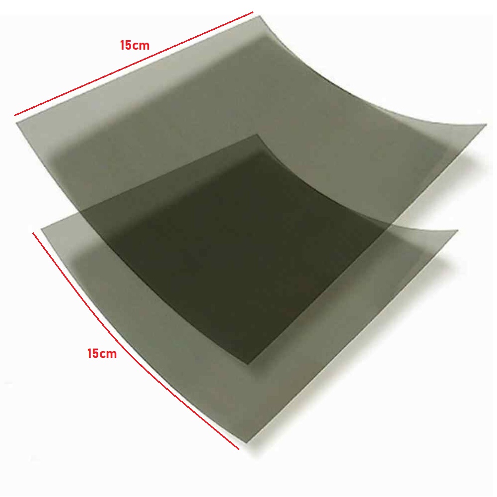 Pelicula Polarizada 15x15 para lcd e led 0 graus | Shopee Brasil
