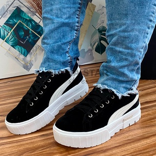 Tênis Puma Feminino Verão Plataforma 6cm Altura Branco Preto Cinza Mayze Casual Bruna Marquezine Novidade Super Promoçao 2.2