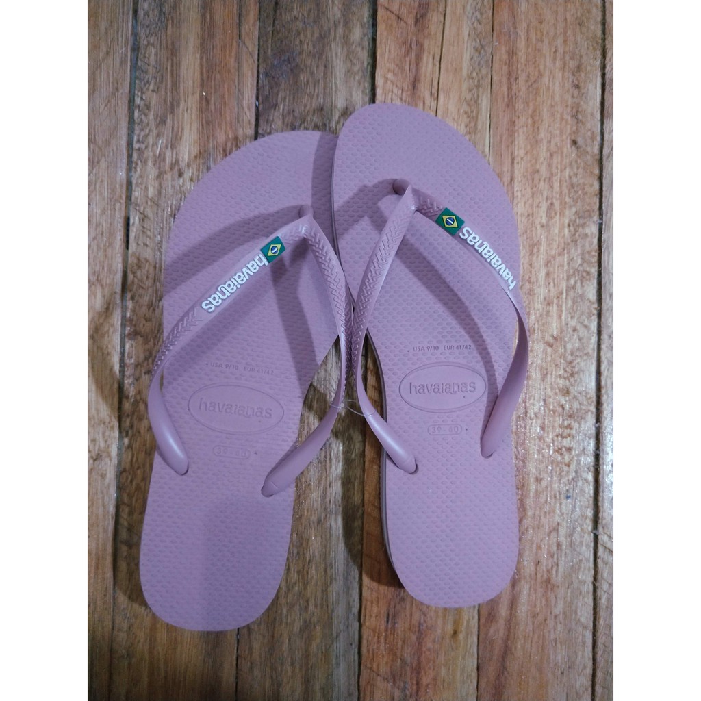 Infradito Havaianas Slim Brasil Logo - Donna, Gomma Comoda E Leggera, Con Bandiera Brasiliana