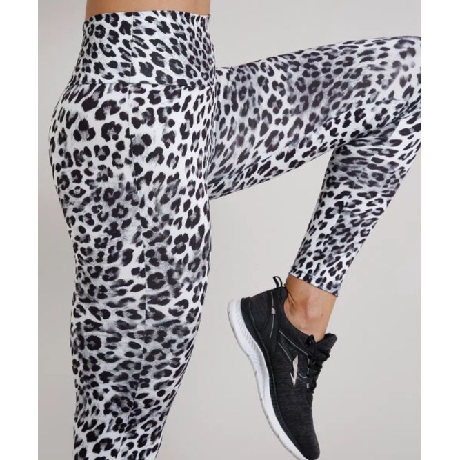 Calça legging hot sale de onça