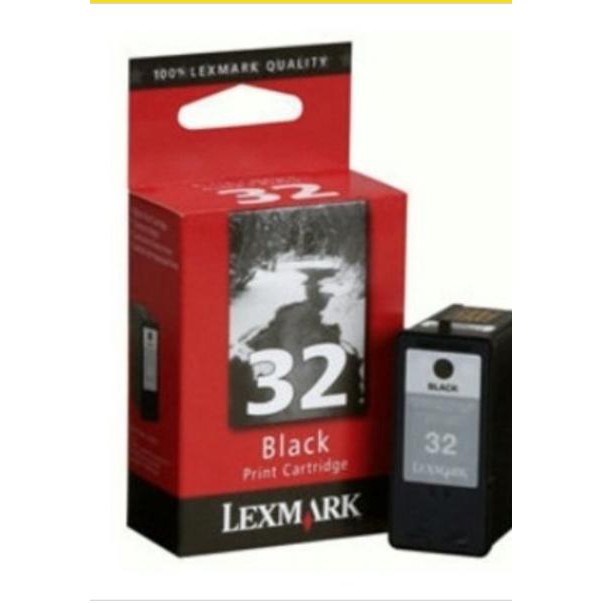 CARTUCHO LEXMARK 32 BLACK 18C0032 ORIGINAL LACRADO