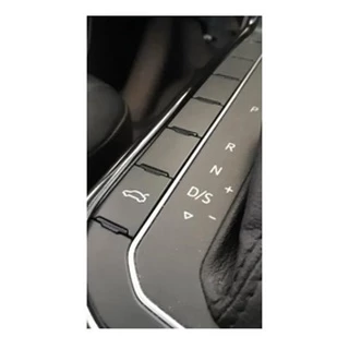 Aplique Friso Câmbio Polo Virtus Black Piano Tsi Mpi Msi Gts