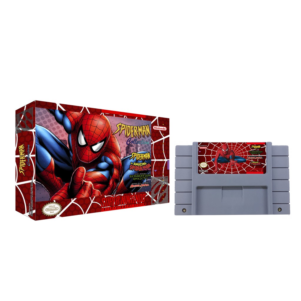 Spider-man collection 4 jogos do Spiderman em 1 para Super