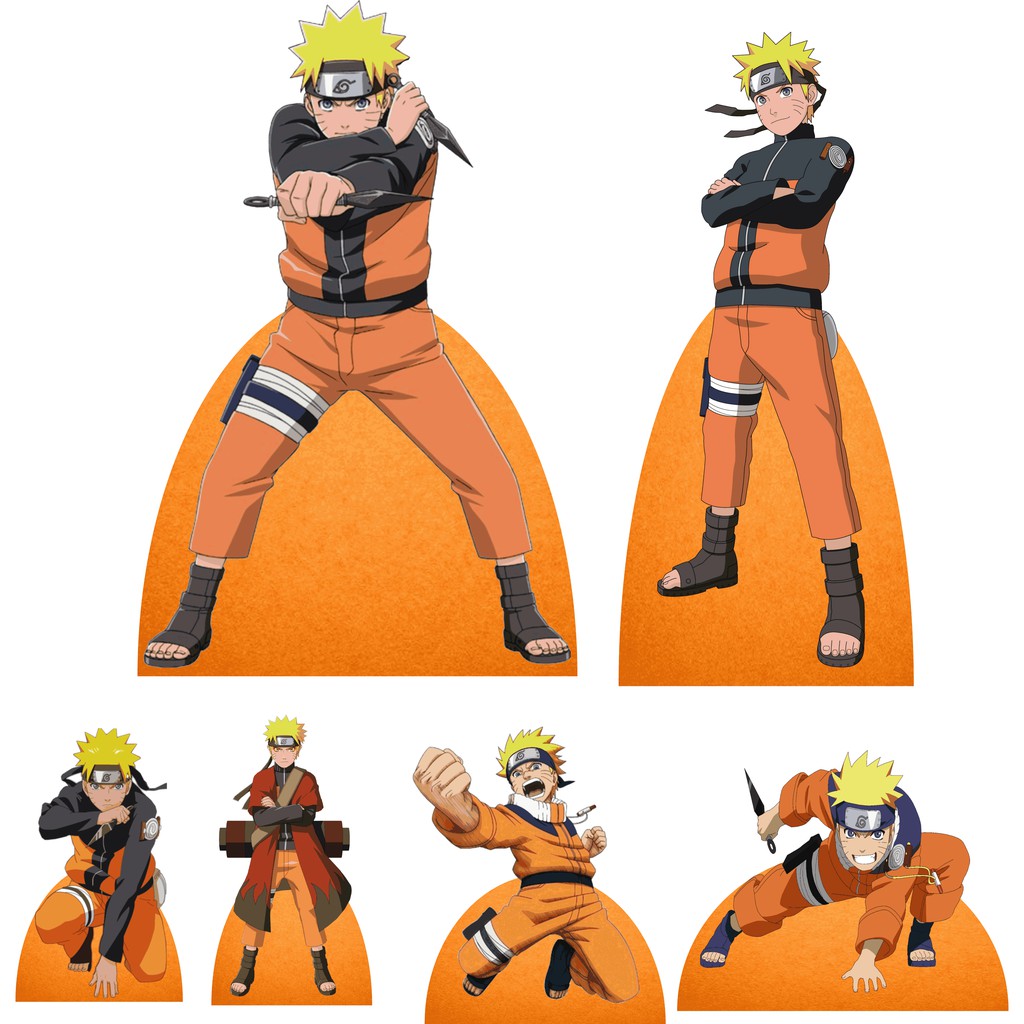 Kit de Display em MDF Naruto