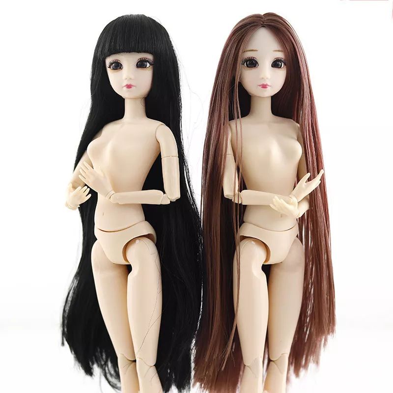 Em promoção! 60cm De Boneca Cabeça A Pele Branca 1/3 Bjd Boneca