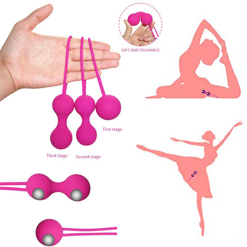 Bola Vaginal De Apertar Exercício Pompoarismo Profissional P M G
