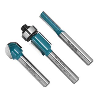 Jogo De Fresas P/madeira 1/4 (3pcs) D-16461 ¿ Makita