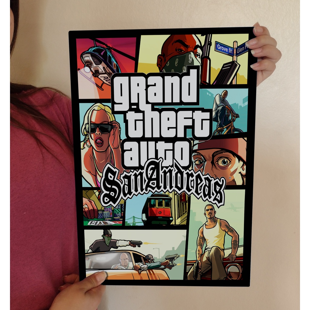 Quadro decorativo GTA IV