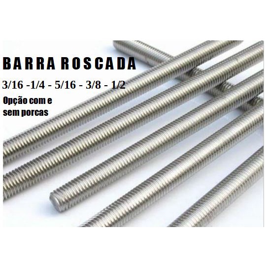 Barra discount roscada 28mm