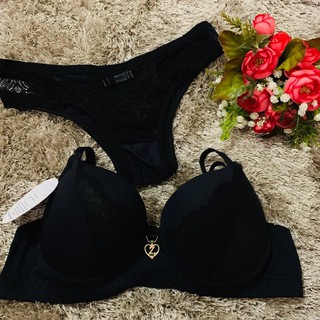 Lingerie Luxo Calcinha e Sutiã Kit / 5 Conjuntos