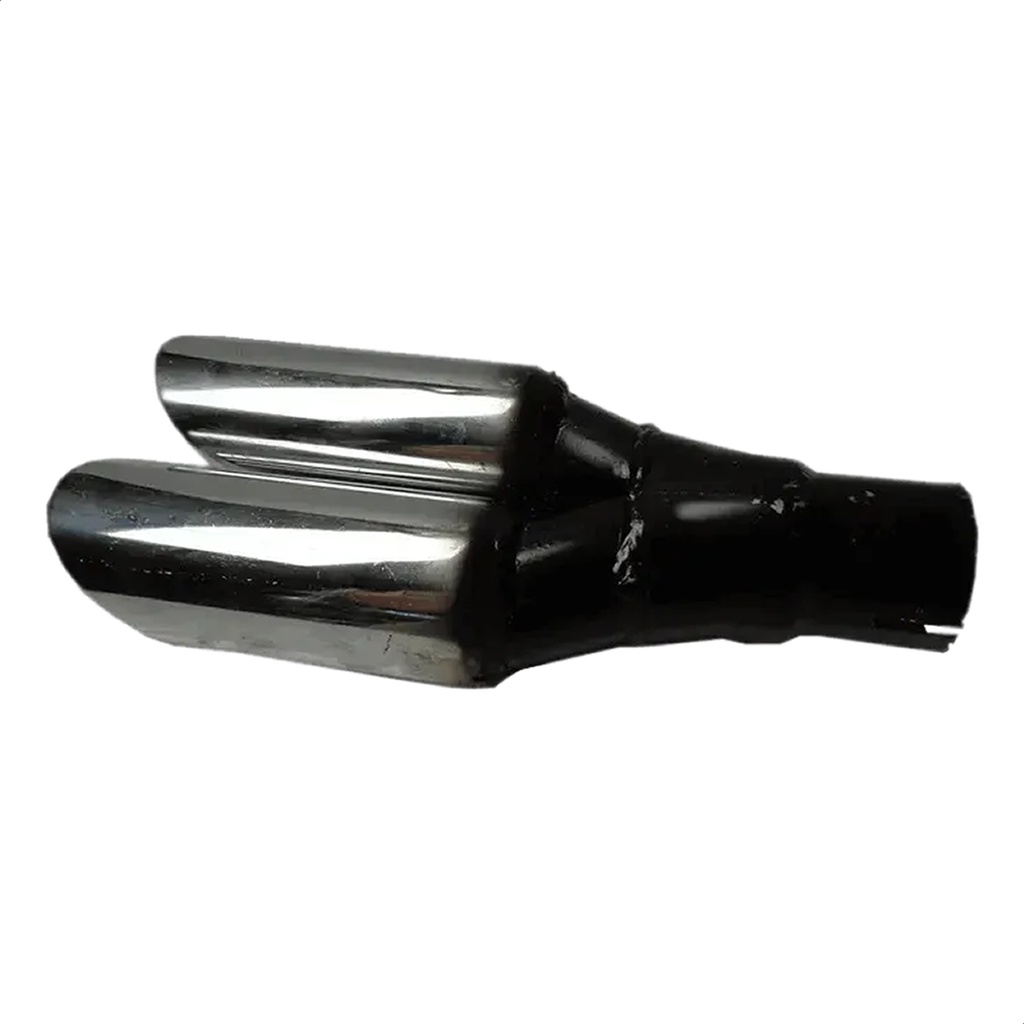 Ponteira Curta Dupla Dodge Dart 2.1/8 Polegadas Universal