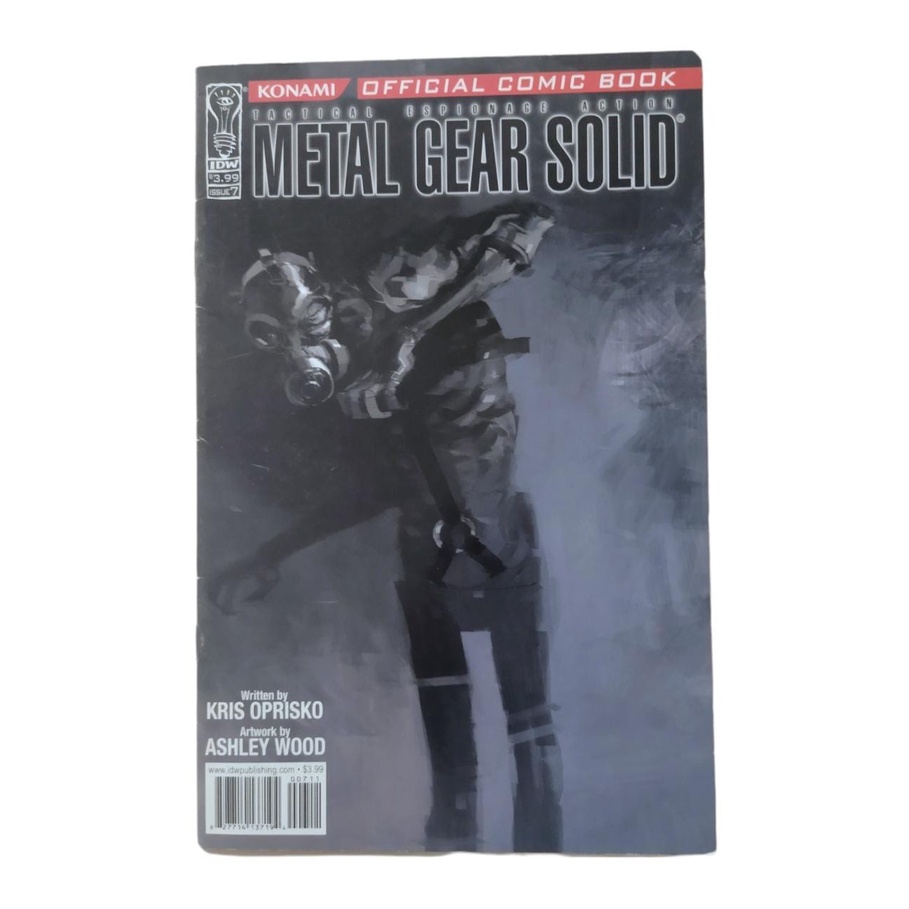 Metal Gear Solid nº 7 Official Comic Inglês (capa c/ avaria)