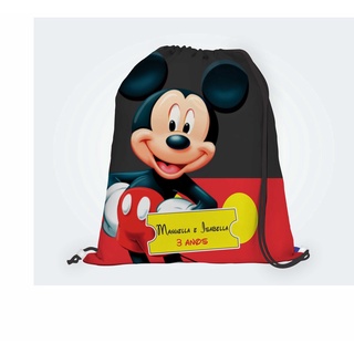 10 Mochilas Mickey, Lembrancinhas aniversário