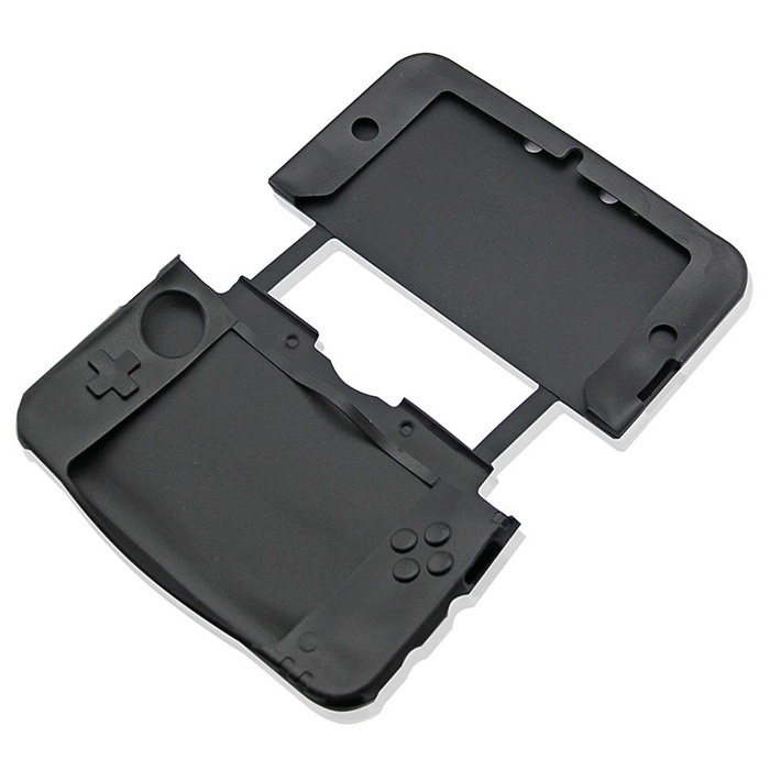 Capa Protetora Silicone Para Nintendo 3DS XL Preto