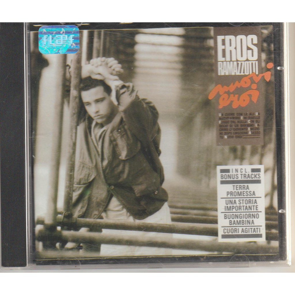 Cd Eros Ramazzotti Stilelibero Nuovi Eroi Original Shopee Brasil