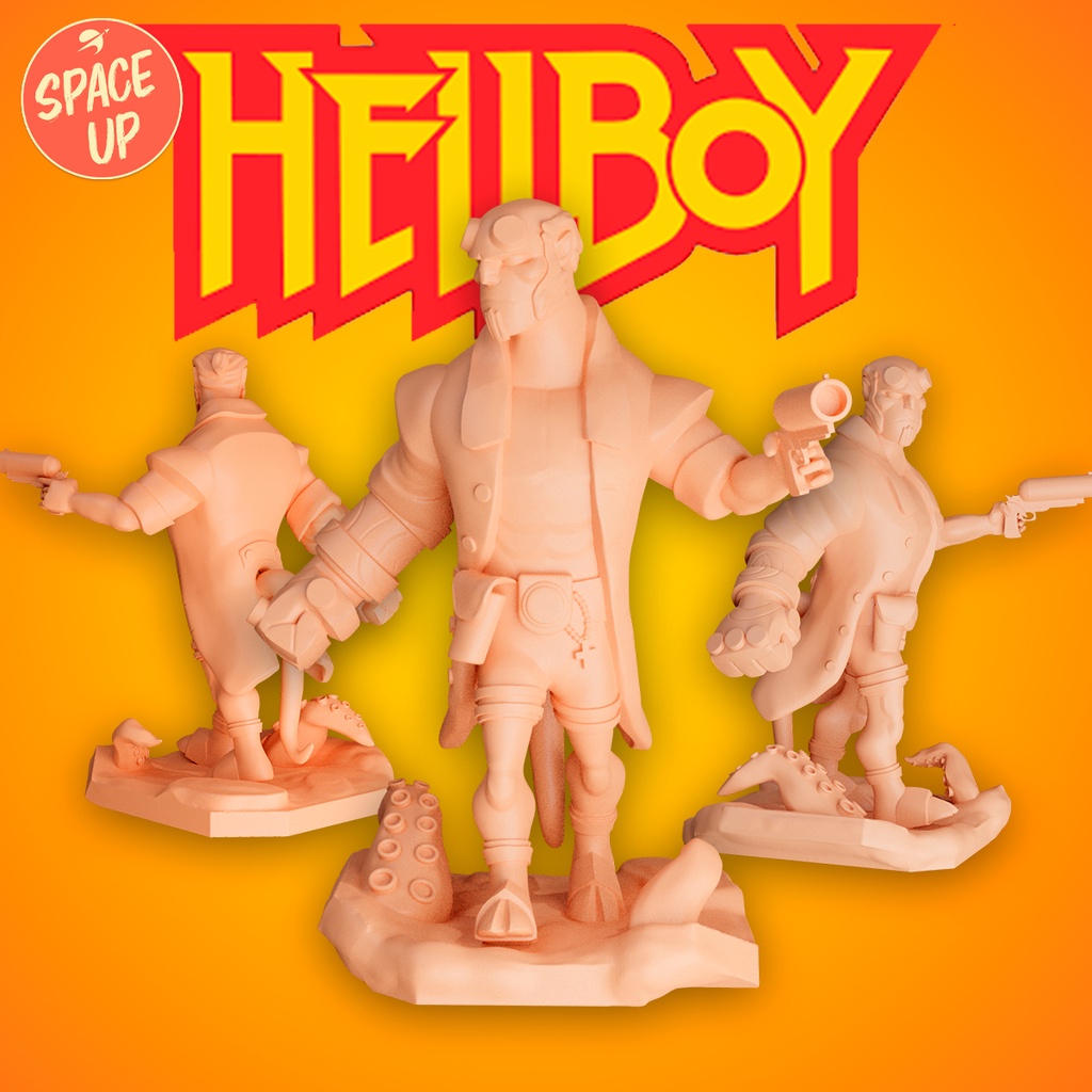 Miniaturas de RPG Hellboy Quadrinhos Super Heroi Para Pintura e Board ...