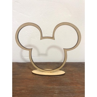 Centro de mesa decorativo Mickey em MDF, disney
