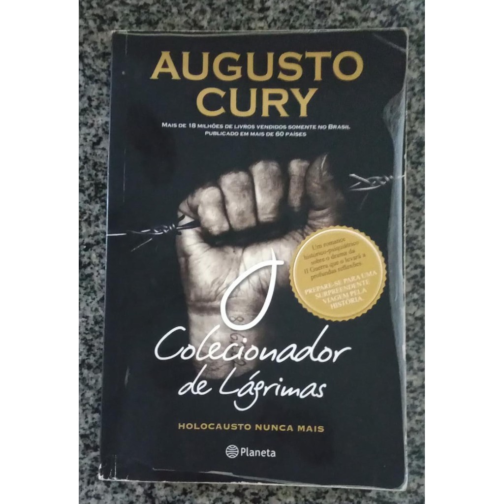 O colecionador de lágrimas - Augusto Cury | Shopee Brasil