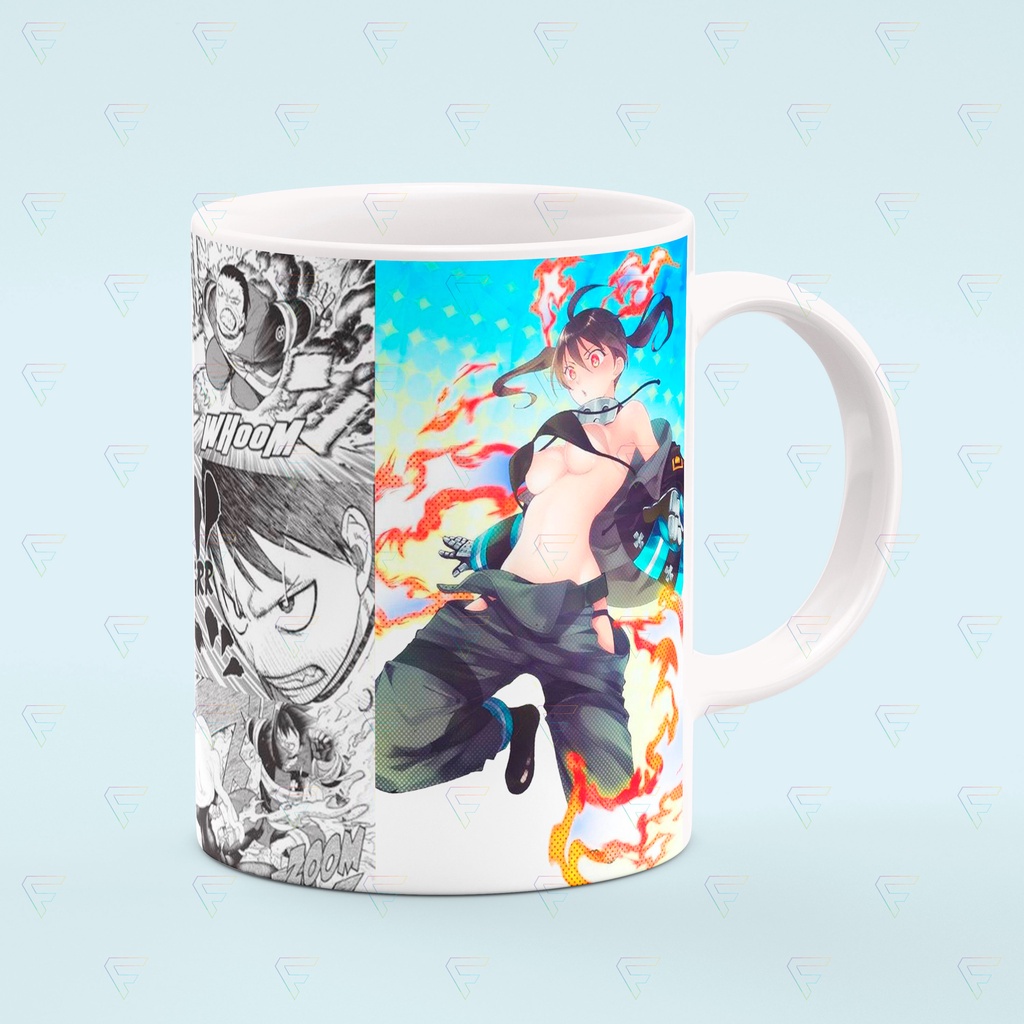 Caneca do Anime Enen no Shouboutai ou Fire Force