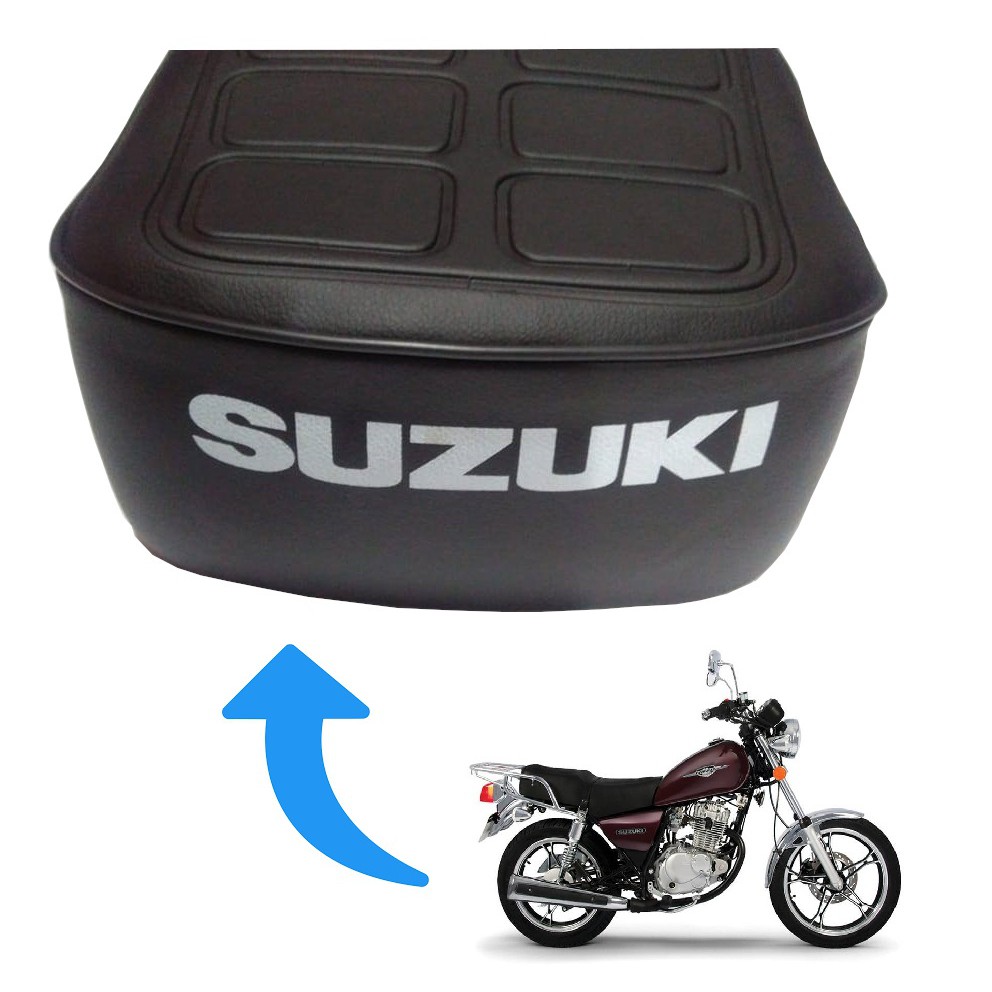 Capa Do Banco Suzuki Intruder 125 / Intruder 250 - Modelo Original Com Escrita
