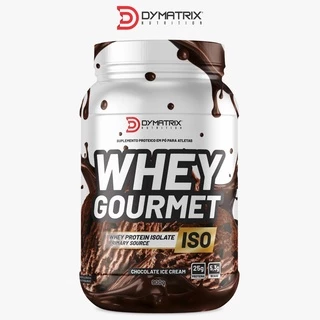 KIT 2X Whey Protein Gourmet Dymatrix 1,8KG(2POTES)