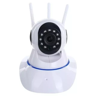 Câmera Babá Eletrônica com 3 Antenas Wifi HD