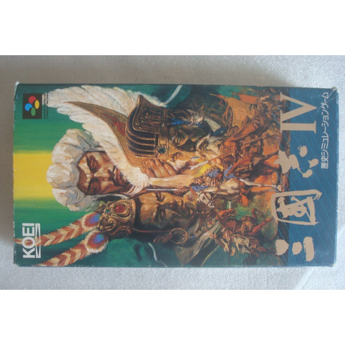 Romance Of The Three Kingdoms IV 4 - Super Nintendo SNES