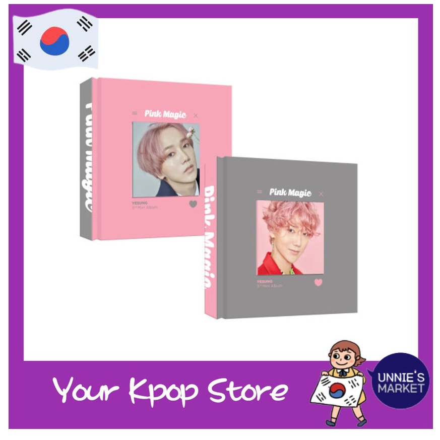 SUPER JUNIOR YESUNG [Pink Magic] 3rd Mini Album(Random) | Shopee