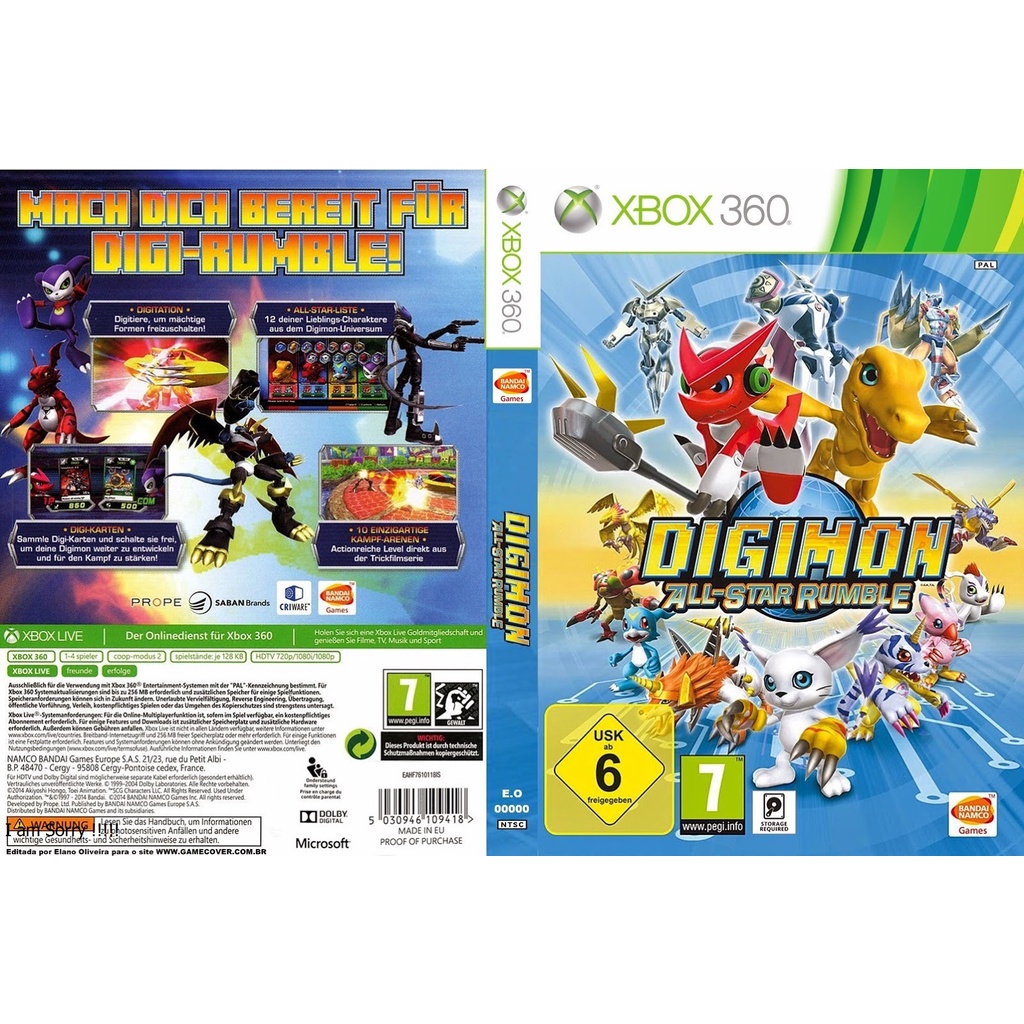 DIGIMON XBOX 360