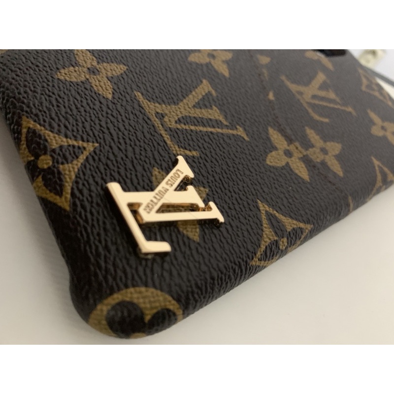 Capa para Iphone Louis Vuitton LV com porta cartão - Selecione o