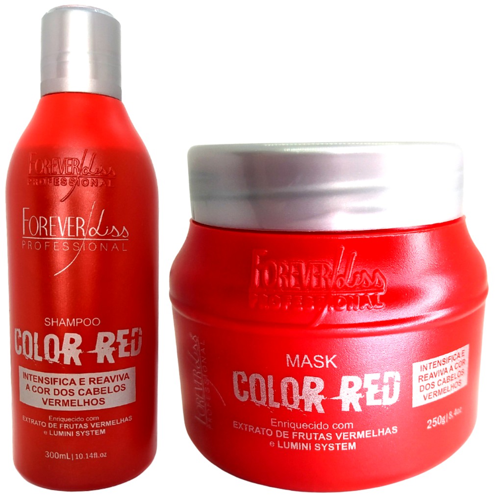 Color Red (Red Hair) Maintenance Kit 2 items - Forever Liss