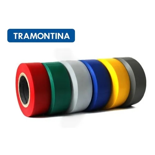 Kit 6 Fita Isolante Antichama Colorida 19mmx10m Tramontina