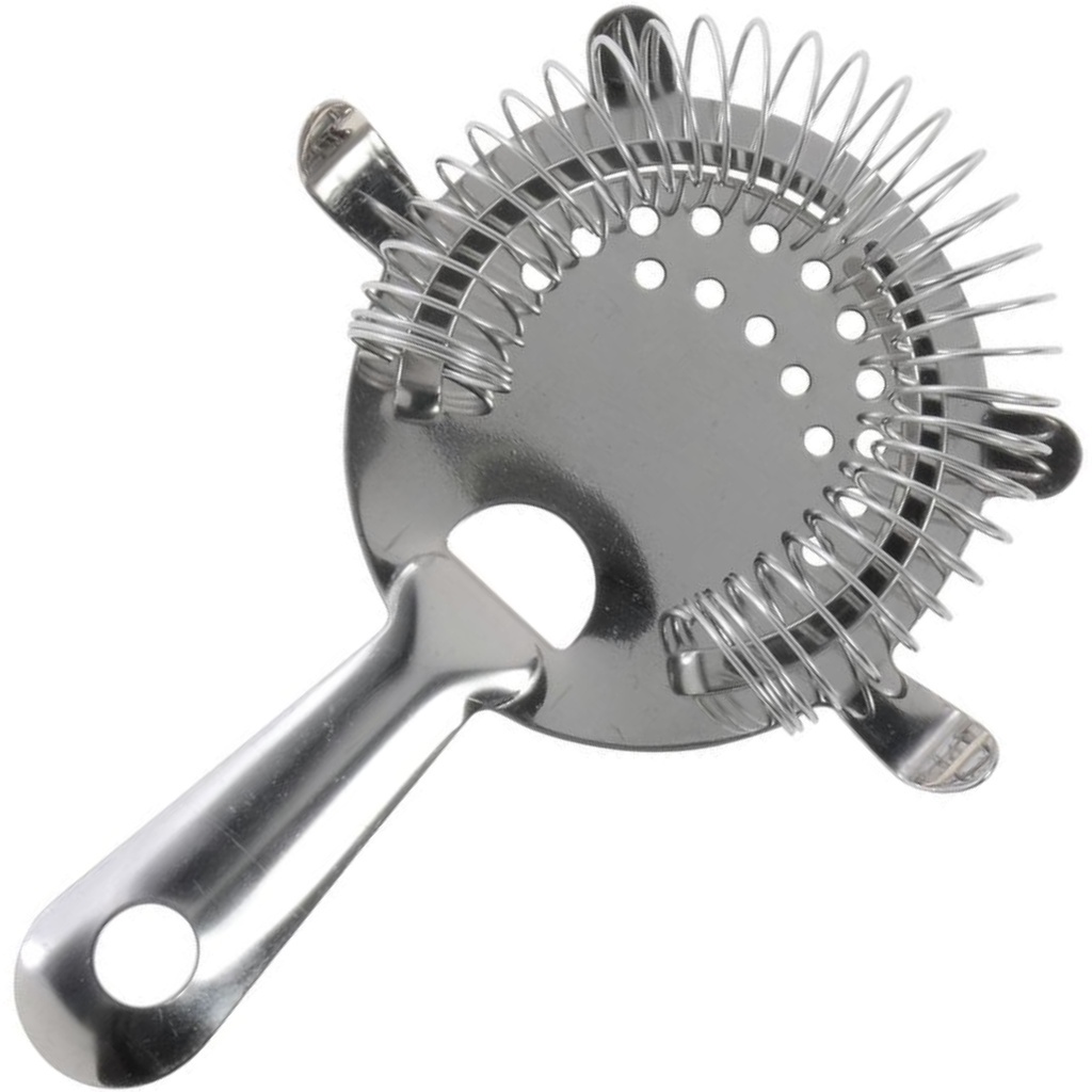 Coador Strainer Inox 4 apoios Barman Drink Coquetel Peneira | Shopee Brasil